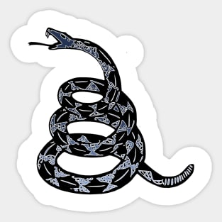 gadsden flag Sticker